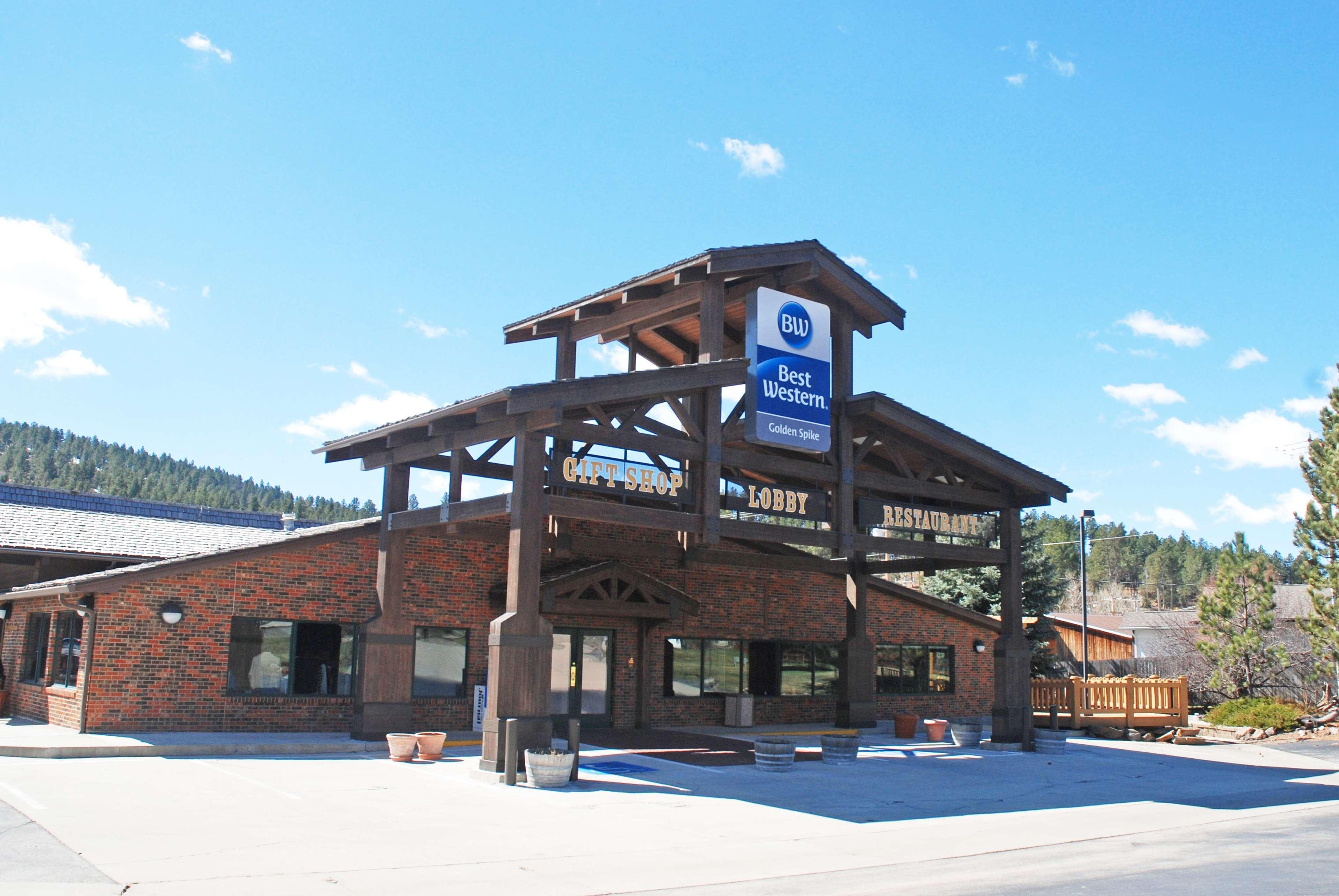 Best Western Golden Spike Inn & Suites Hill City Exterior foto